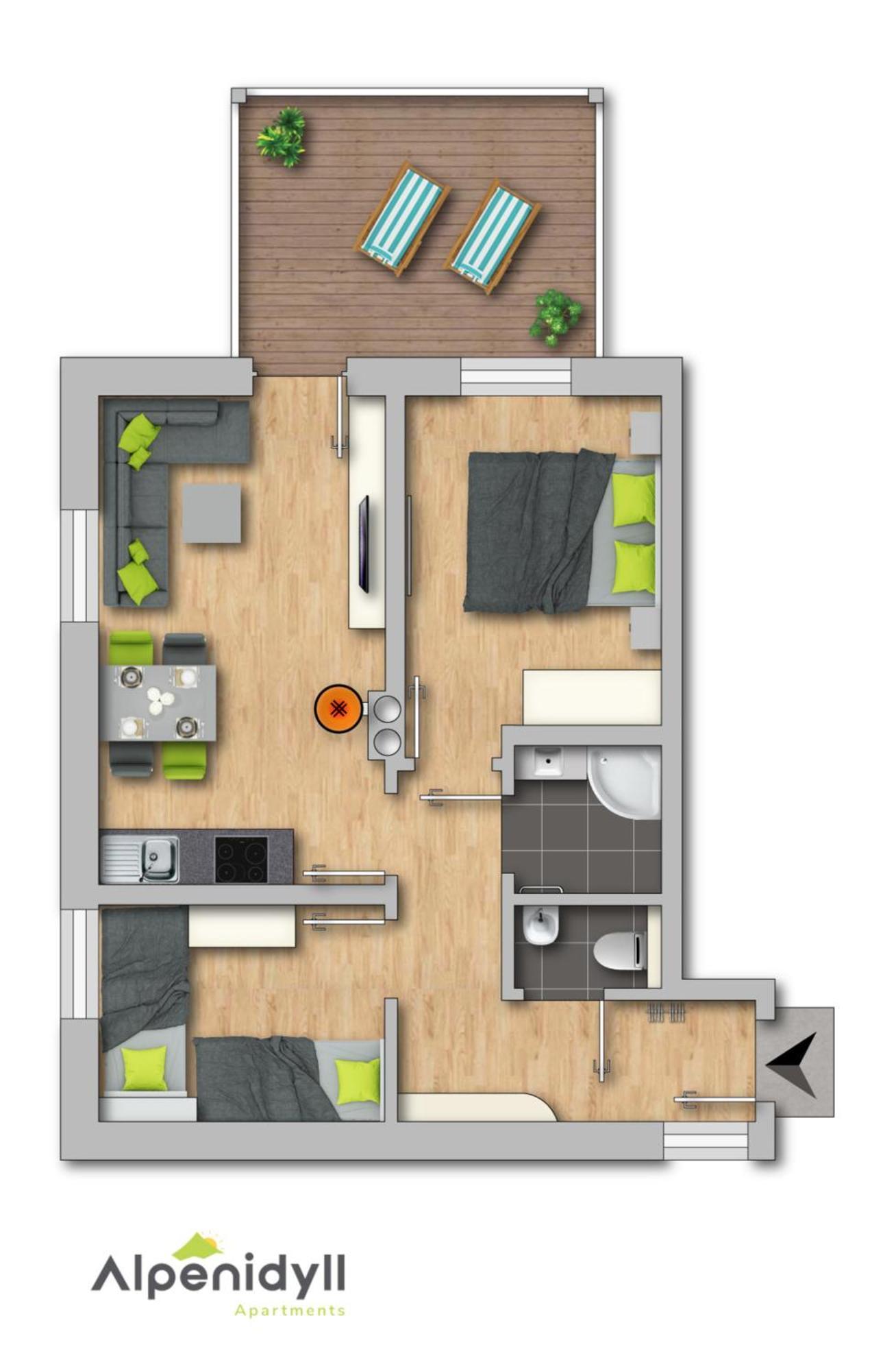 Happy Aich 3 By Alpenidyll Apartments 外观 照片